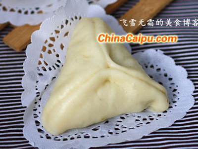 圖片[1]-芝麻紅糖三角包-起舞食譜網