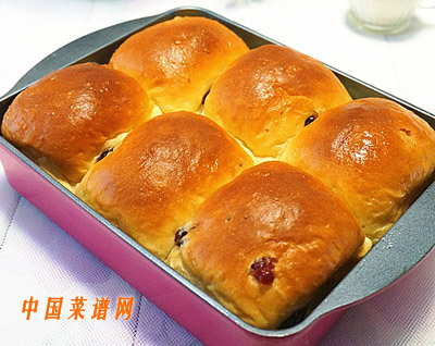 蔓越莓奶酪面包-起舞食譜網