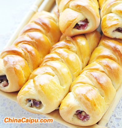 香菇培根面包-起舞食譜網