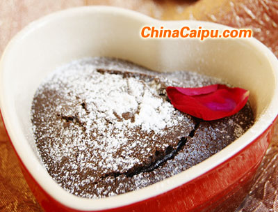 巧克力熔巖蛋糕-起舞食譜網