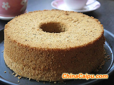 圖片[1]-黑芝麻戚風蛋糕（2）-起舞食譜網