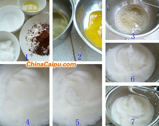 圖片[2]-黑芝麻戚風蛋糕（2）-起舞食譜網