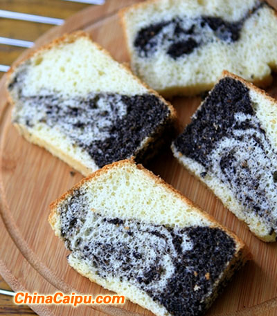 黑芝麻戚風蛋糕（3）-起舞食譜網(wǎng)