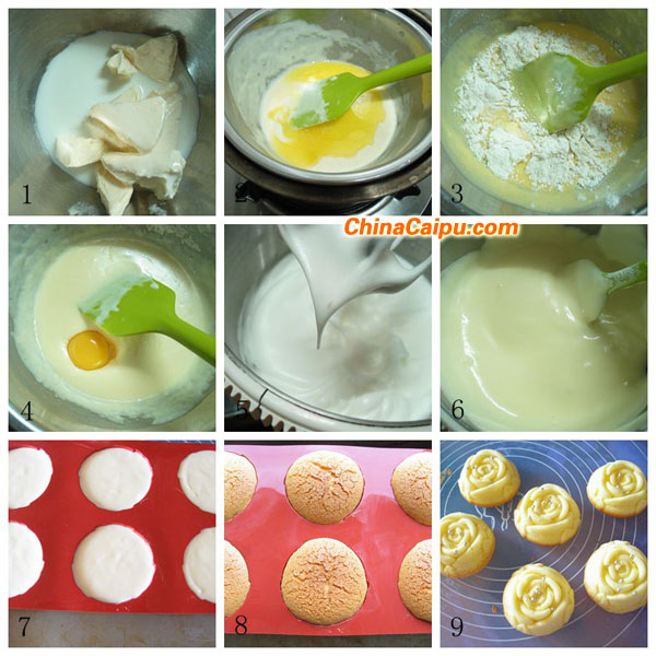 玫瑰花芝士蛋糕