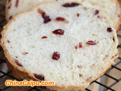 奶香蔓越莓土司-起舞食譜網(wǎng)