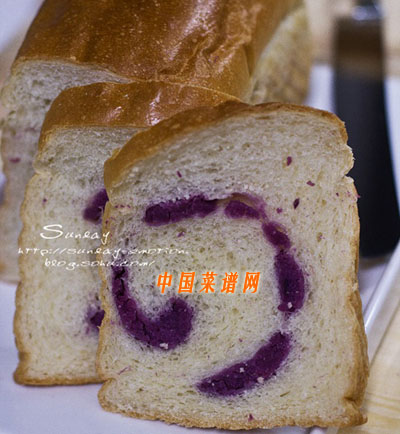 紫薯吐司