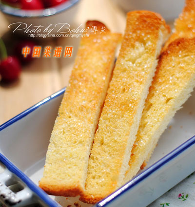 黃油吐司脆條