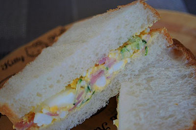 圖片[1]-雞蛋沙拉三明治-起舞食譜網