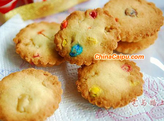 圖片[7]-MM彩虹巧克力豆曲奇-起舞食譜網(wǎng)