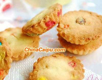 圖片[1]-MM彩虹巧克力豆曲奇-起舞食譜網(wǎng)