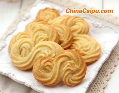 圖片[1]-椰香檸檬酸奶曲奇-起舞食譜網