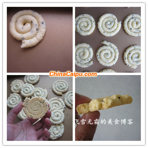 圖片[4]-黑芝麻蛋白餅干-起舞食譜網