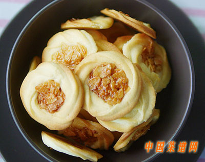 圖片[4]-杏仁曲奇（2）-起舞食譜網