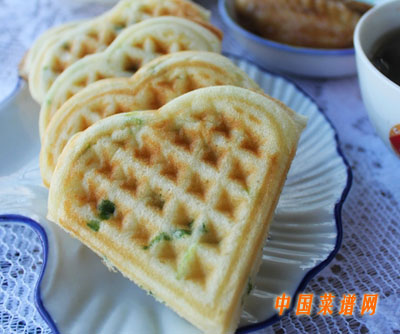蔥花華夫餅-起舞食譜網(wǎng)