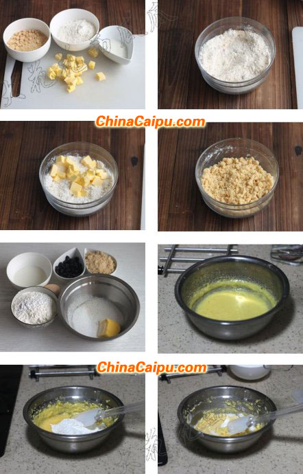 圖片[2]-黑加侖花生酥粒馬芬-起舞食譜網(wǎng)