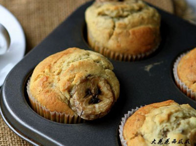 白蘭地香蕉馬芬-起舞食譜網