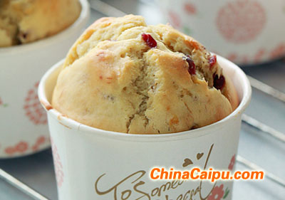 香蕉蔓越莓瑪芬-起舞食譜網