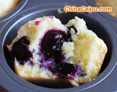 爆漿藍(lán)莓馬芬-起舞食譜網(wǎng)