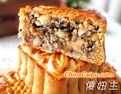 廣式五仁月餅(4)