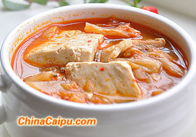 泡菜豆腐湯