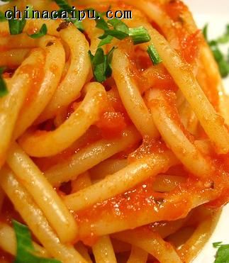 番茄醬意大利面的做法