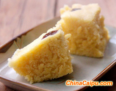 玉米面發糕（2）-起舞食譜網