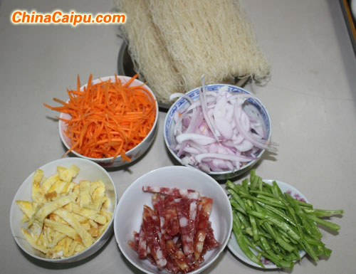 圖片[2]-雜錦炒米粉-起舞食譜網