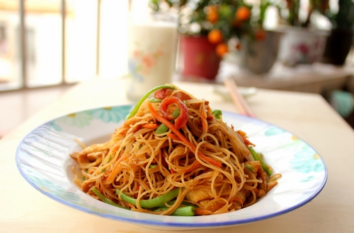 圖片[1]-雜錦炒米粉-起舞食譜網