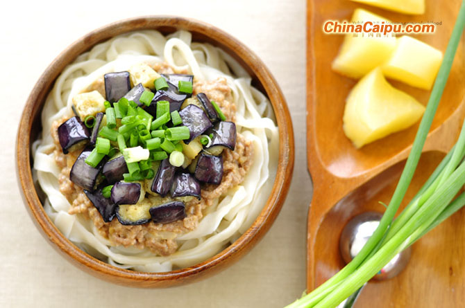 圖片[3]-茄丁肉醬拌面-起舞食譜網