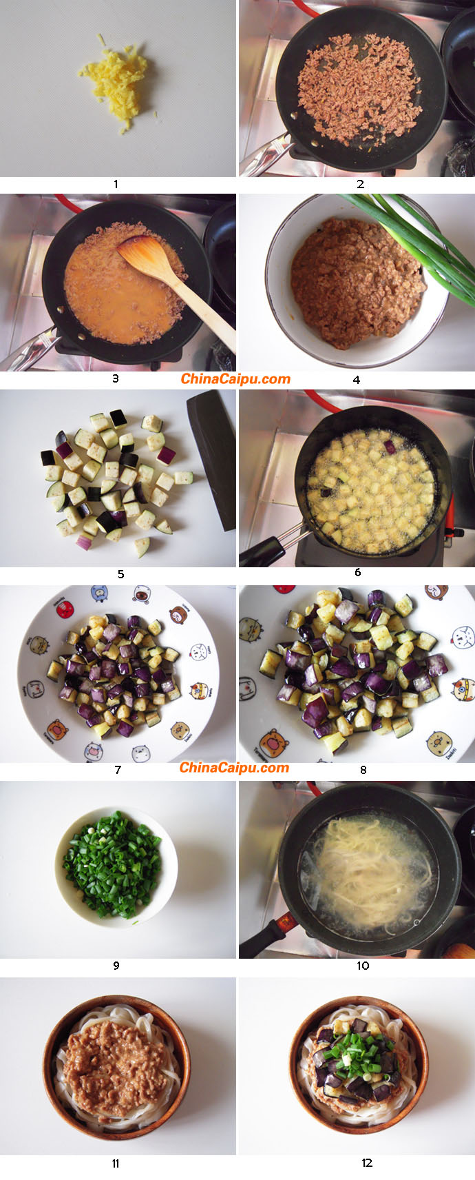 圖片[2]-茄丁肉醬拌面-起舞食譜網