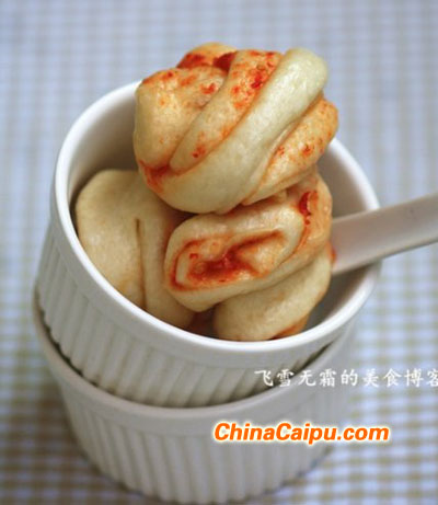 辣椒醬花卷
