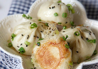 小蔥生煎包子-起舞食譜網