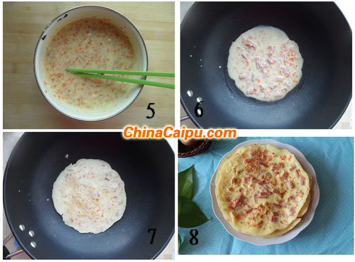 火腿雞蛋餅（2）