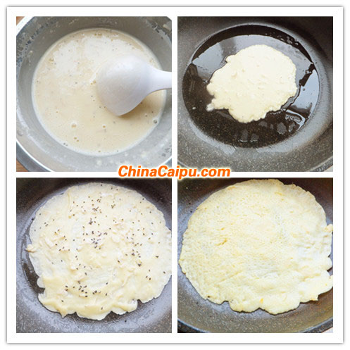 黑芝麻雞蛋餅（2）